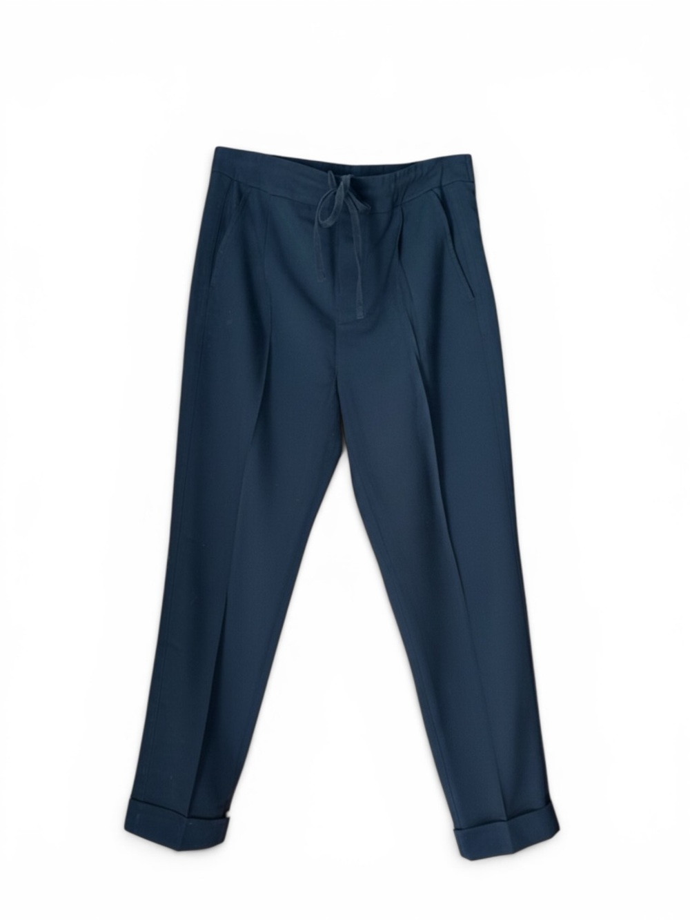 Vince Women’s Black Drawstring Tapered Cropped Pants